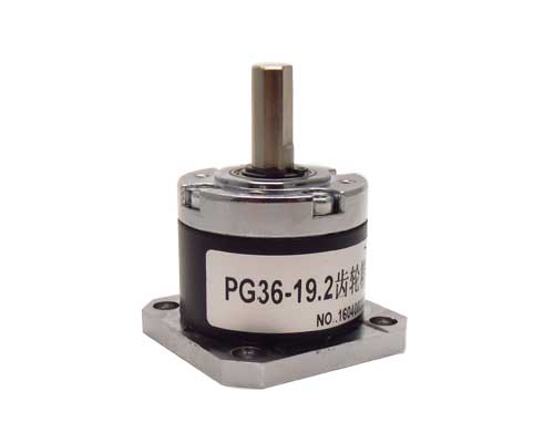 36mm 行星齒輪箱 <br/>PG36方形板 系列 <br/>Dia：?36×(27.4～53.5)mm